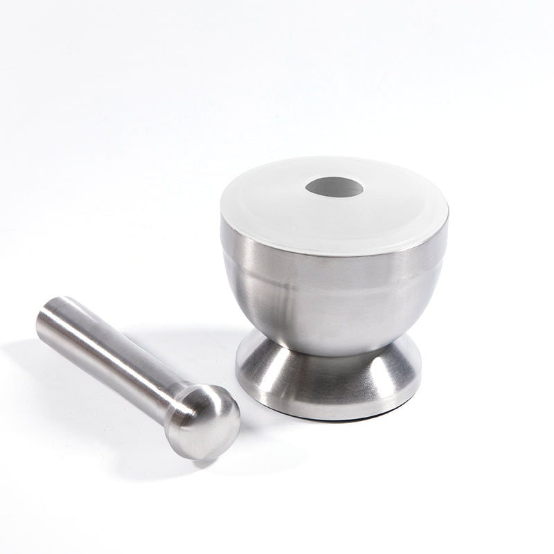 STAINLESS STEEL MORTAR & PESTLE