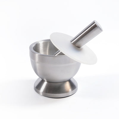 STAINLESS STEEL MORTAR & PESTLE