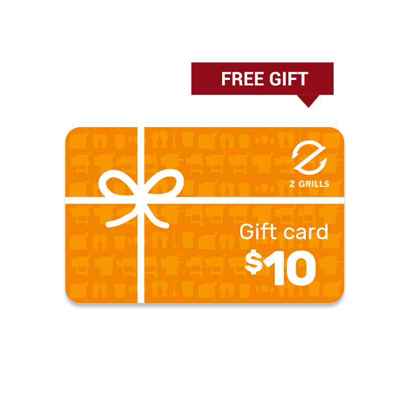 Z GRILLS GIFT CARD (FREE GIFT FOR NEXT PURCHASE)