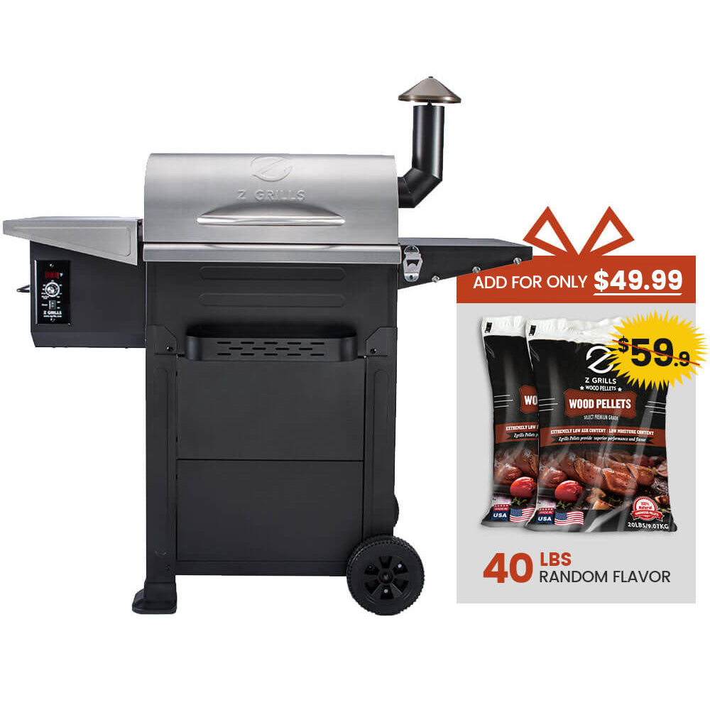 Z Grills 600E Wood Pellet Grill Smoker