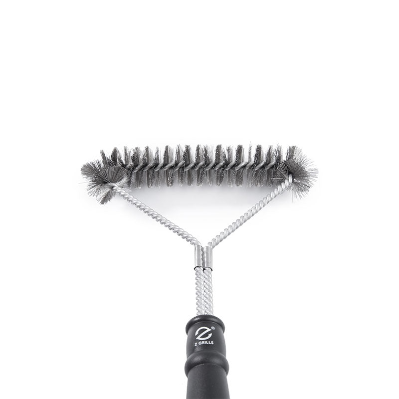 Safe 3-Sided Grill Brush - Duluth Kitchen Co