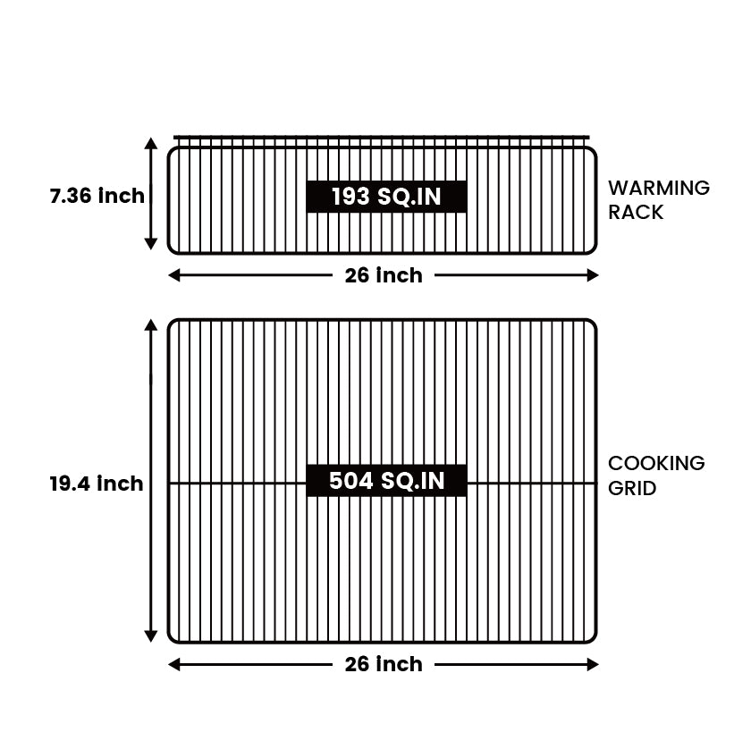 Grilling Grate for 700 Series Pellet Grill