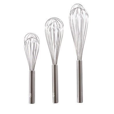 STAINLESS STEEL WHISK (SET OF 3 PIECES)