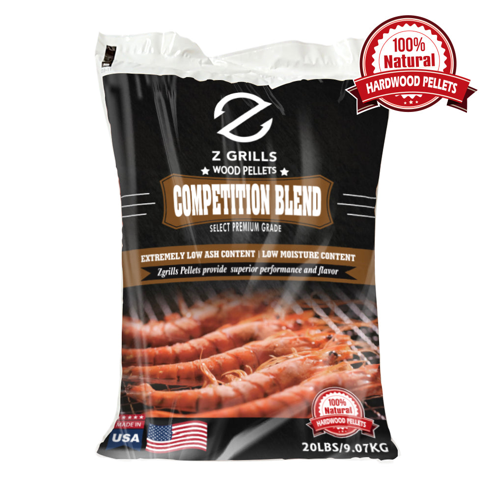 Z GRILLS COMPETITION BLEND BBQ GRILL PELLETS