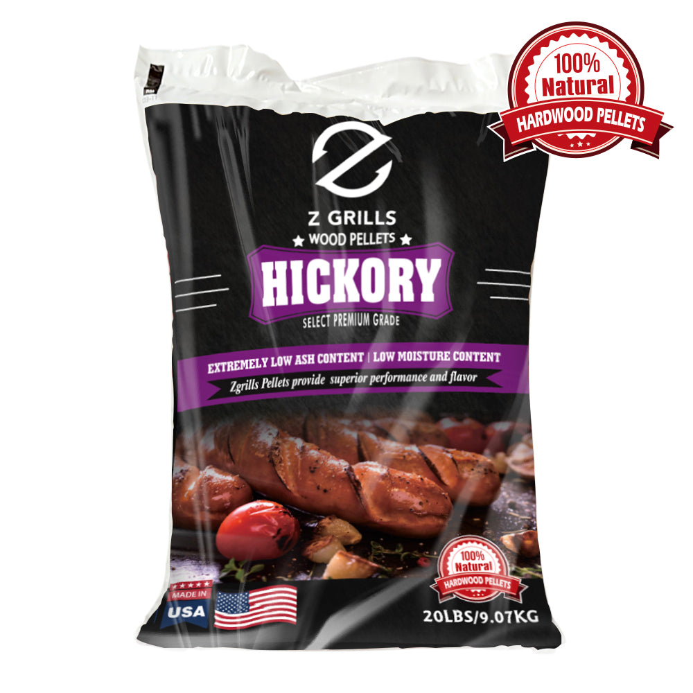 Z GRILLS HICKORY BBQ GRILL PELLETS