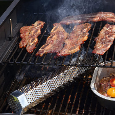 HEXAGON TUBE SMOKER WITH HOOKS AND BRUSH - Main Image